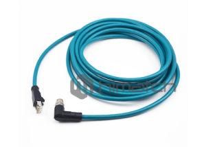 5m Green Cat5e Ethernet Cable with PUR Jacket for Factory Automation