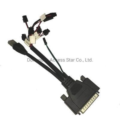 44pin D-SUB Male Cable Harness Assembly