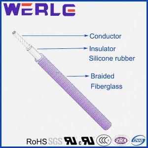 Agrp High Temperature Silicone Rubber Insulated Fiberglass Braided Wire