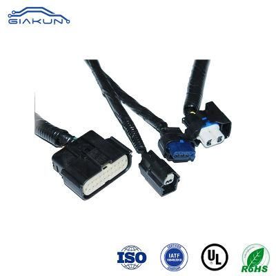 Giakun China Automotive Harness Supplier Signal Wiring Harness Custom 12V Horn Electronic Wiring Cable Wire Harness for Automotive