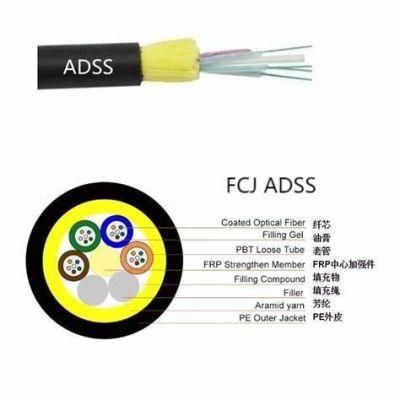 ADSS-PE Yd/T 908-2002 Rts Mat Eds All-Dielectric High Quality Cable Self-Support