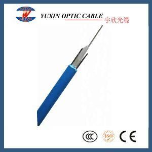 China Unitube Unarmoured Single Mode Fiber Optic Cable 4 Core GYXY Optical Fiber Cable
