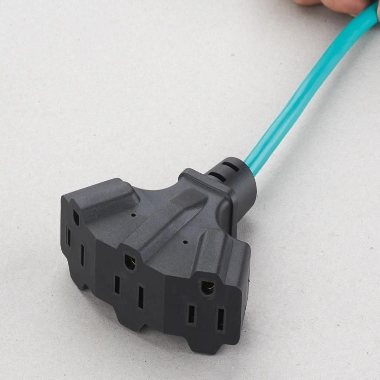 Us Standard 3-Outlet 13A 125V Power Board Extension Cord