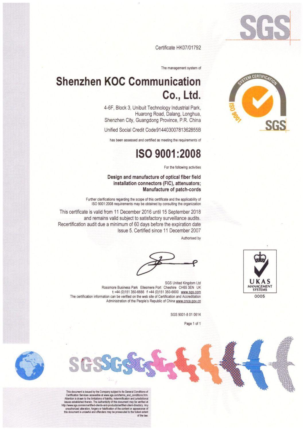 FTTH Fiber Optic 1310/1490/1550 Fwdm