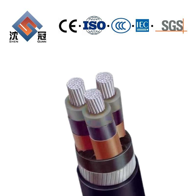 Flexible Copper 3 Core Shielded Power Cable Wire Aluminum Cable 600V/1000V Electric Power Cable CAT6 Cable