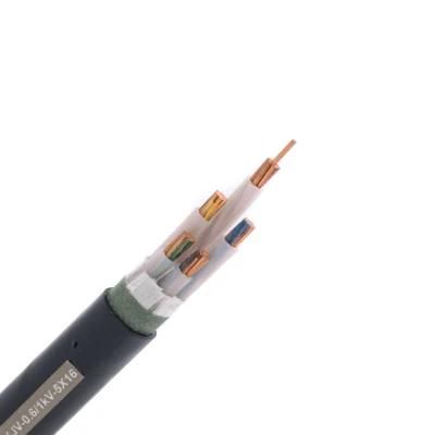 Yjv Flame Retardant PE XLPE Insulated Sheath Armoured Power Cables Copper Stranded Flexible PVC Electric Wrie Electrical Cable