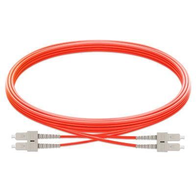 Sc/Upc~Sc/Upc Optical Fiber Cable Patch Cord Multi-Mode Duplex Sc Connector