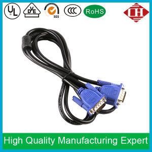 Custom Made High Quality Balck VGA Cable for Computer