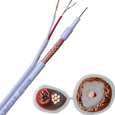 Hot Sale competitive price rg6 2C power coaxial cable wire for CCTV communication