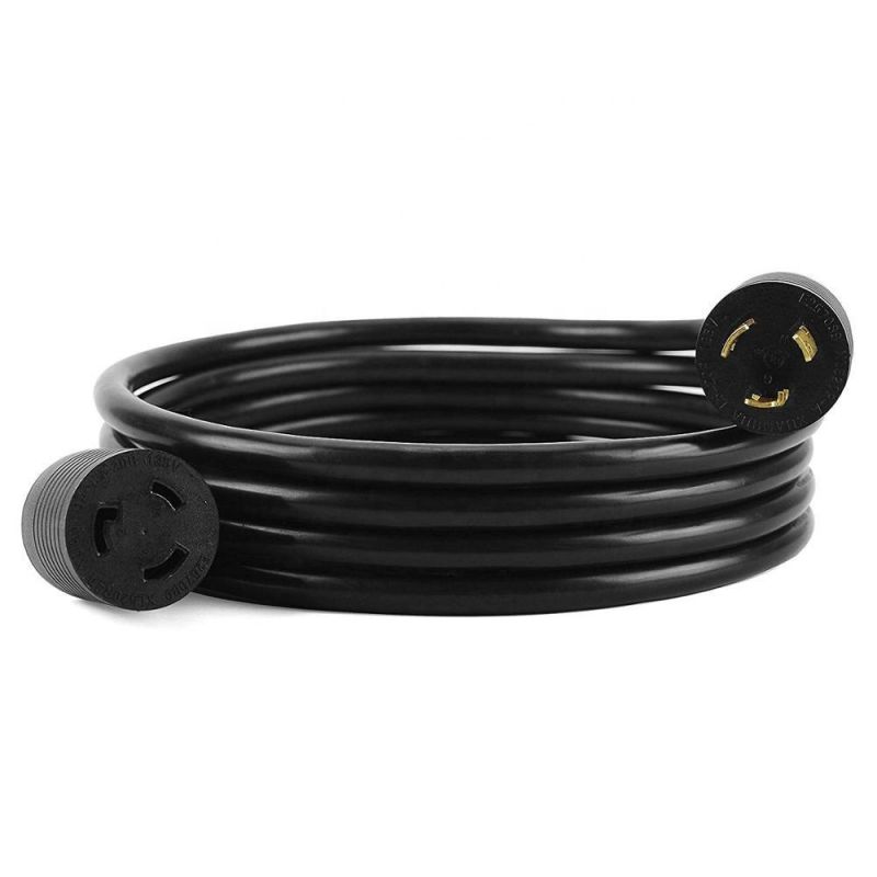 Extension Cord L5-20p L5-20r Sjtw 12guage 10FT, 20A, 125V