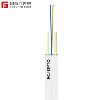 FTTH Bow-Type Steel Type Drop Fiber Optic Cable GJXFH/Gjxh, 1/2/4core Singlemode G657A1 G657A2 Fiber Cable