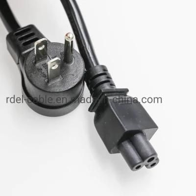 Right Angle 5-15p to C5 Power Cords 10AMP 15AMP Sjt Svt