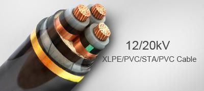 BS 6622 Single Core Unarmoured (Copper Wire Screen) 22kv XLPE Stranded Copper Cable