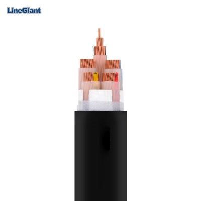 4 Solid Copper Flame Retardant Electric Wire Cable (ZB-VV22) / ISO9001 Standard Multi-Color PVC Electrical Wire and Cable
