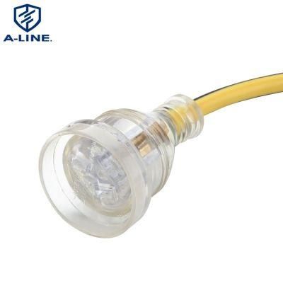 SAA Approved Australian 10A 250V Transparent Extension Power Cord