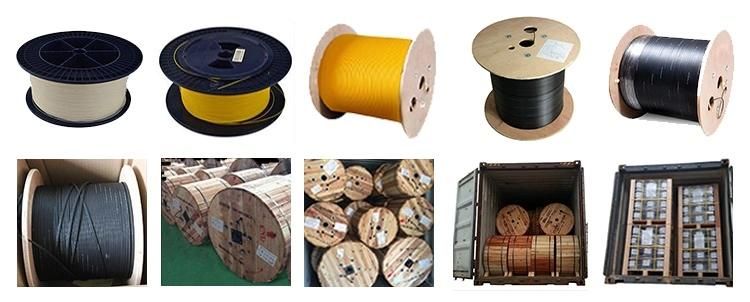 Customised Outdoor Aerial Self Supporting FTTH 1core 2core 4core Fiber Optic Cable with FRP FTTX Flat Drop Cable Fibre Optical Cable Flat Cables Manufacturer