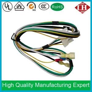 Power Extension Cable Assembly OEM 4 Pin Electric Wire Harness