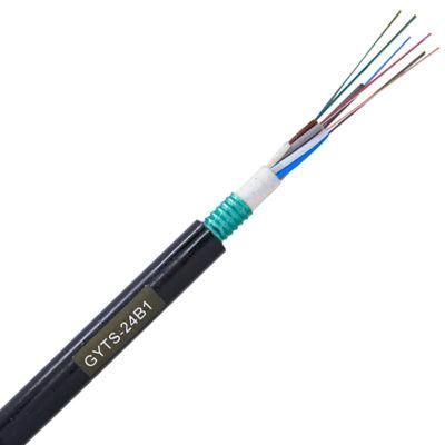 PE Sheath Protects GYTS Fiber Cable Optic