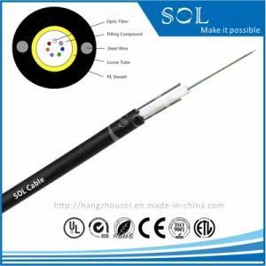 Communication GYXY Two Parallel Wires Optical Fiber Cable