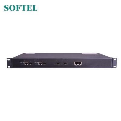 Softel 2 Pon Ports Olt Gepon Mini Olt