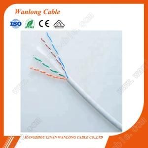 Best Price 4 Pairs Solid Conductor UTP CAT6 LAN Cable, Indoor Ethernet Cable