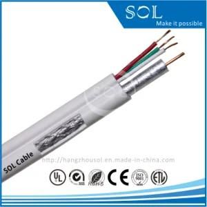 75ohm CATV Communication RG6 Coaxial Cable with 3 Power Wires