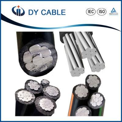 0.6/1kv Al/XLPE ABC/Aerial Bundled Cable with Bare AAAC Neutral Messenger