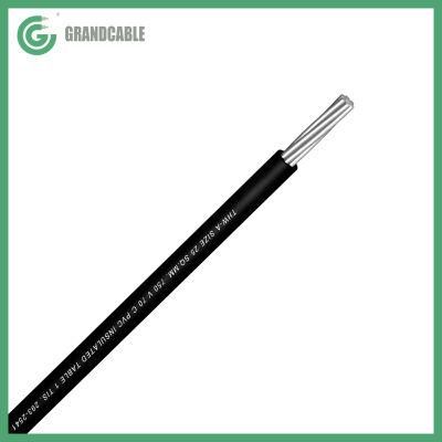 THW-A Single Core PVC Insulated 750V Stranded Aluminum Conductor TIS 293-2541 Electric Wire