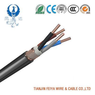 Nycwy German Standard Industrial Cables PVC Insulated Sheathed Copper Conductor Screened Armoured Power Electric Cables