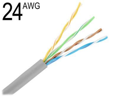 24AWG Internet Network RJ45 4pairs LAN Cable Outdoor Ethernet Network Cable UTP Cat 5e LAN Cable