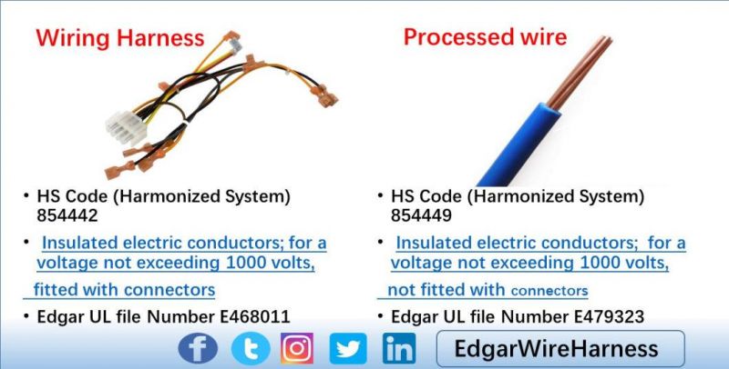 Us UL Certified Cable Assembly