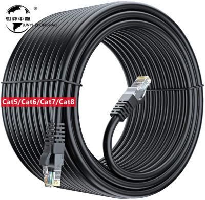 Customized SFTP UTP Twist Pairs RJ45 Cat 8 Cat7 Cat 6 Cat 5e Ethernet Network LAN Cable