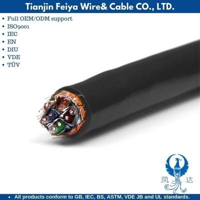 Liycy Computer Network Communication Cable Assembly Rg58/Rg59/RG6 Coaxial Cable with F TV BNC Connectorquad-Shield Coaxial Power Cable