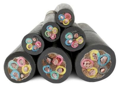 Flexible Copper Conductor Silicon Rubber Insulated Rubber Cable