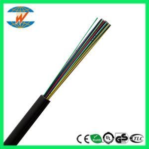 Flame Resistant Tight Buffer Micro Outdoor Drop Fiber Optic Cable with LSZH/TPU Outer Sheath