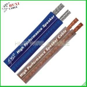 Haiyan Huxi Transparent PVC Speaker Cable with Direct Factory Price