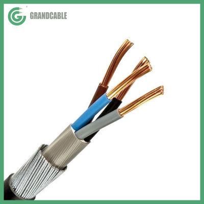 Swa Copper Control Cable 4cx4 mm2 PVC Insulated &amp; Sheathed for 33/11kv Substation
