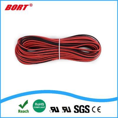 UL 2468 20 Gauge Flat Ribbon Wire Red and Black Speaker Cable 2pin