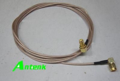 SMA Male to SMA Female Cable Right Angle Type