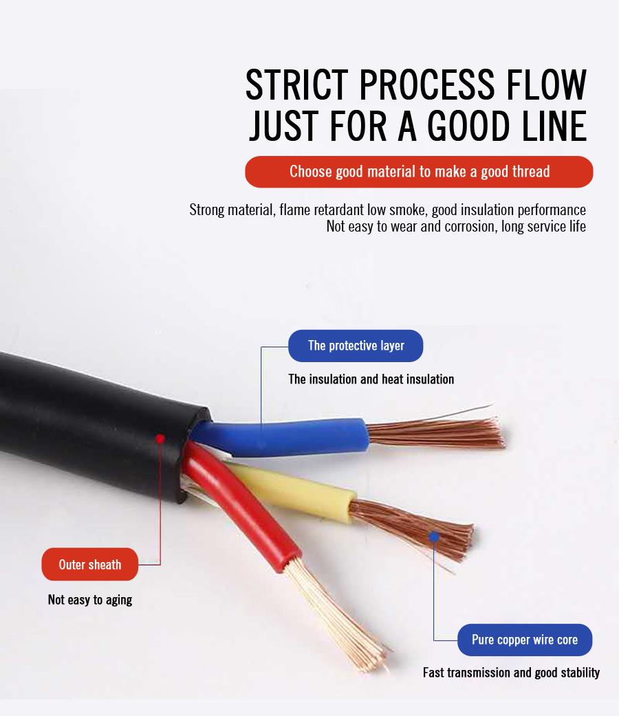 VDE Power Cable Electronic Cable Rubber Cable Mechanical Wire Cable