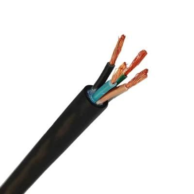 Heavy Duty Oil Resistant Electrical Copper Conductor Epr Neoprene Insulated Rubber Sheathed 450/750V Flexible Ho7rn-F Cable
