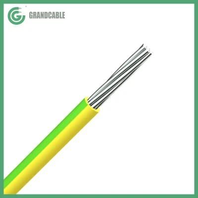 Earthing Conductor Cable, 120mm2, Tinned Copper, PVC Insulated Yellow Green Electric Wire