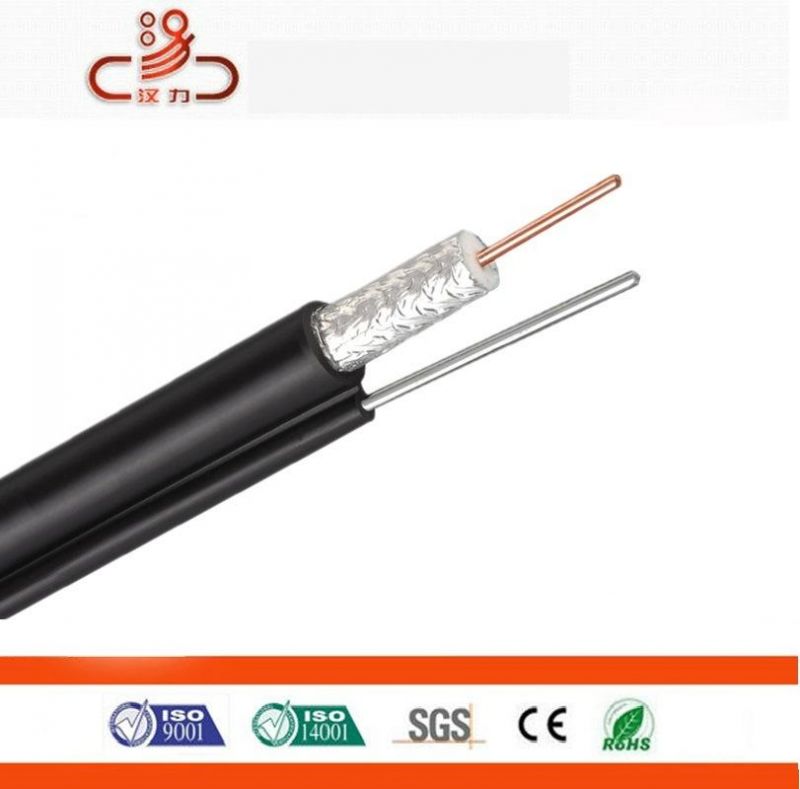 Rg59 CATV Coaxial Cable PVC Black 305m/Drum
