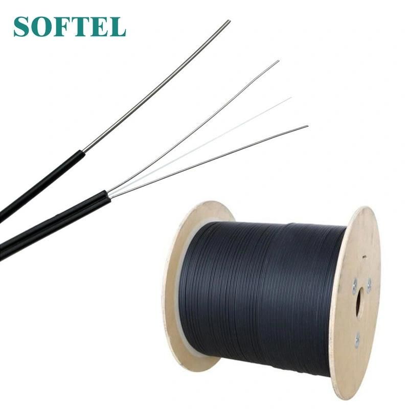 1-8 Core Indoor Optic Drop Cable with FRP Stengthen Member