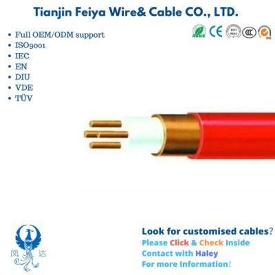 PVC Elevator Cable H05vvf 750V Bttz Micc Mineral Insulated Fire Resistant Fire Alarm Cables Mineral Insulated Cable Prices