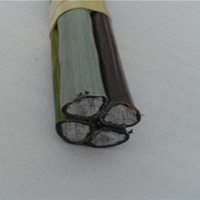 4core 25mm2 Al XLPE PVC Unarmour Cable with Rated 600/1000V