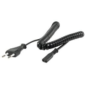 AC Power Coiled Spiral Cable Cord VDE Ce