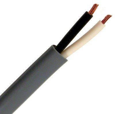 Flfryy PVC Insulation and Sheath 2 Core Flat Cable for Auto Harnessing