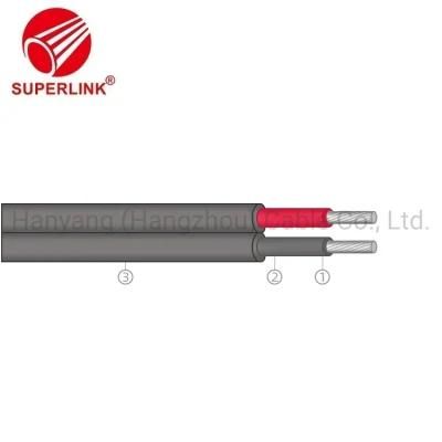 PV Cable Twin Core Solar Cable 2*4mm Tc Conductor for Home Use Solar Panel