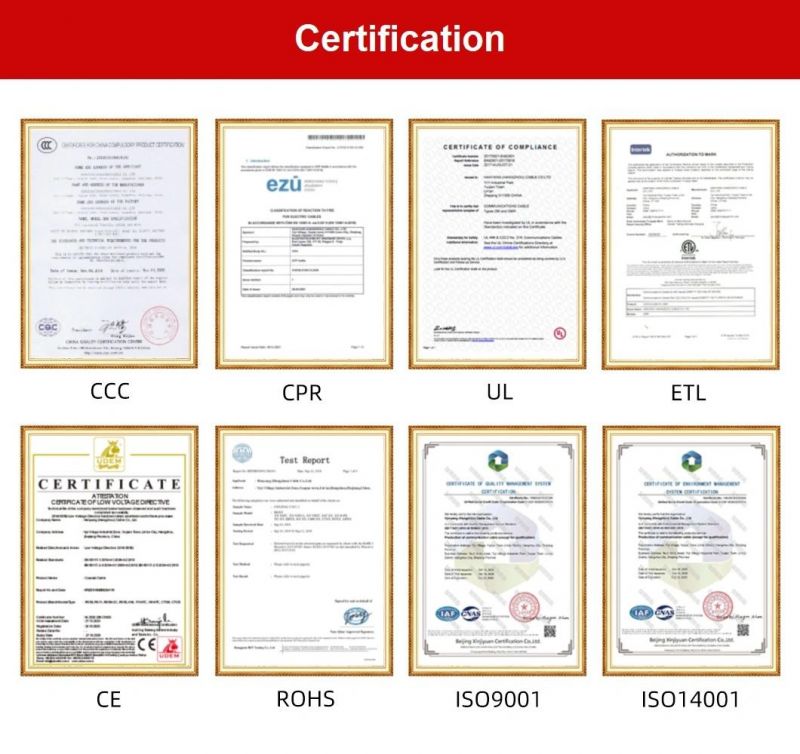 CE Certificate Indoor Fire Resistant Cable 16/2 18/2 Fpl Fplr Copper Security Fire Alarm Cable